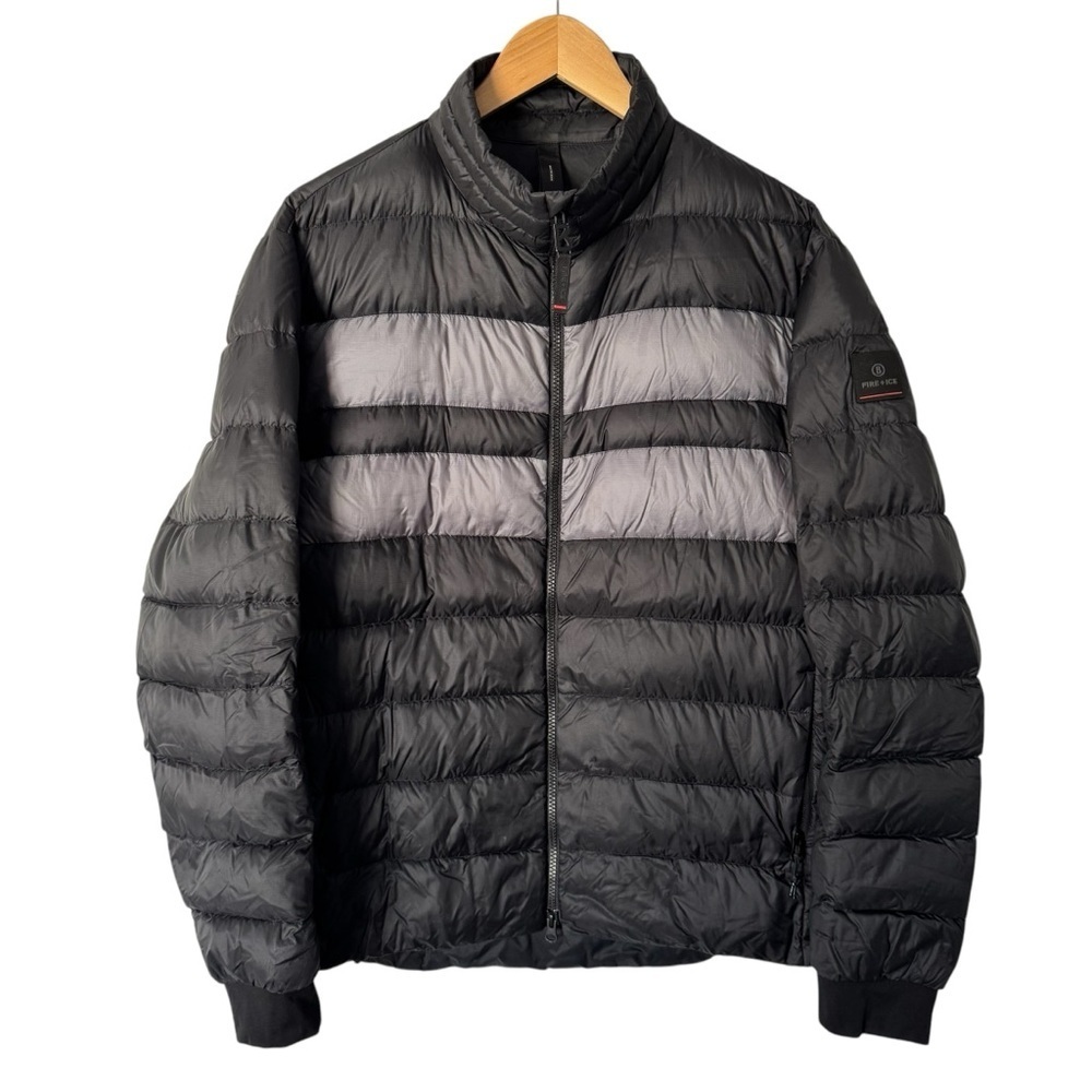 Bogner Fire & Ice e-D Down Jacket Mens S Black Puffer Coat Quality Made Warm EUC